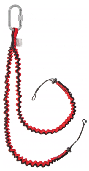 Прочная стропа двойная для крепления инструмента Венто (до 25 кг) с карабином Стальной Овал