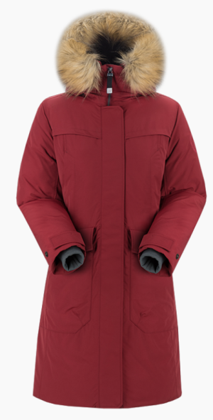 Пуховое пальто Sivera Баенка МС 2022