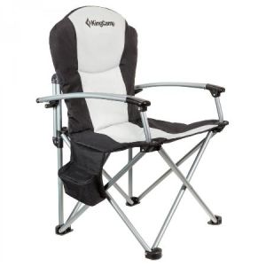 Удобное туристическое кресло King Camp 3887 /3987 Deluxe Steel Arm Chair