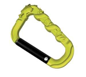 Карабин Munkees Дракон рельефный (чеканный)