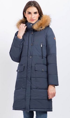 Пуховик удлиненный Finn Flare