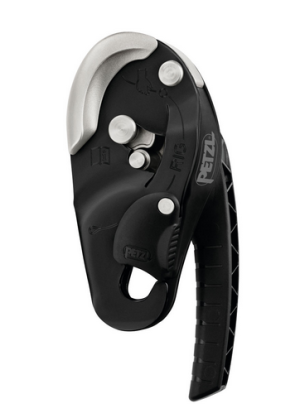 Надежное спусковое устройство Petzl Rig Noir