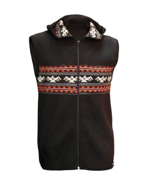 Жилет шерстяной с подогревом и капюшоном для мужчин мАч Redlaika Arctic Merino Wool RL-TM-08 (5200 )