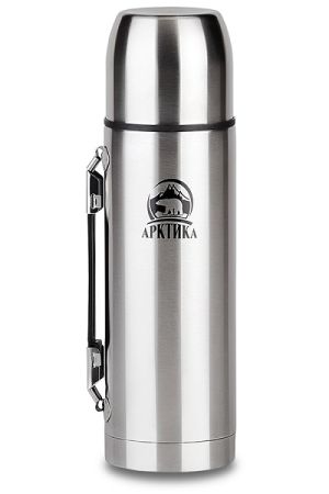 Вместительный термос с ручкой Арктика 107
