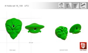 Зацепы для скалодромов Top Point #198 UFO