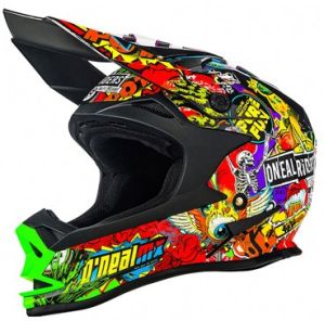 Яркий кроссовый шлем Oneal 7Series Crank