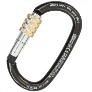 Надежный карабин с резьбовой муфтой Kong Ovalone Inox