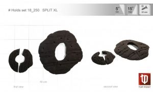Набор зацепов для скалолазания Top Point Split ХL #250