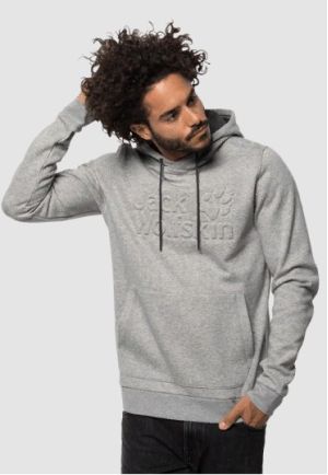 Стильный худи Jack Wolfskin Winter Logo Hoody M