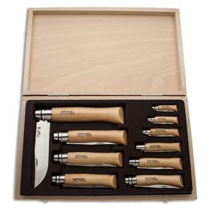 Коробка подарочная из ножей Opinel 10