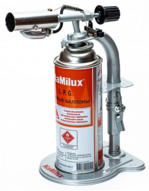 Горелка газовая с подставкой NaMilux NA-191SP (NA-176SP)
