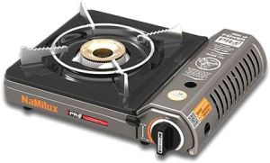 Практичная портативная газовая плита NaMilux NA-PL2013PF