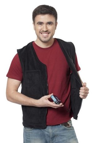 Жилет флисовый мужской с подогревом RedLaika RL-03 (2600 мАч)