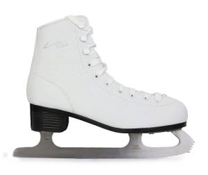Женские ледовые фигурные коньки Larsen White
