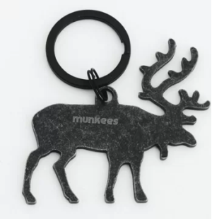 Брелок-открывалка из нержавеющей стали Munkees Северный Олень 10 шт.