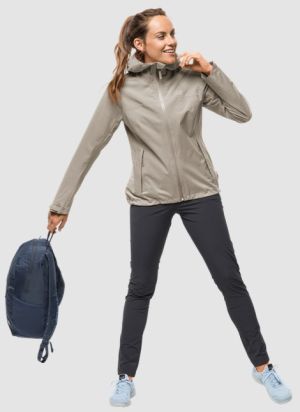 Непродуваемая куртка для спорта Jack Wolfskin JWP Shell W