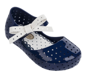 Комфортные туфельки для девочки Melissa Furadinha X Bb Me