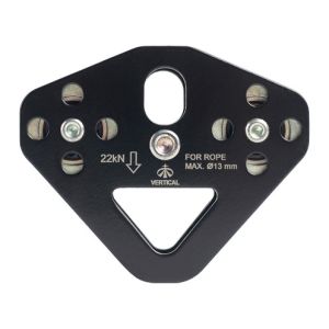 Надежный блок-ролик Вертикаль Тандем Sturdy стальной с подшипником