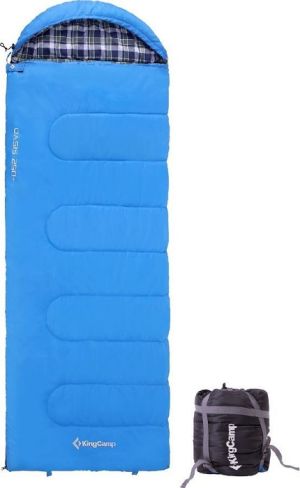 Спальник одеяло туристический правый комфорт KingCamp - Oasis 250+ ( +11C)