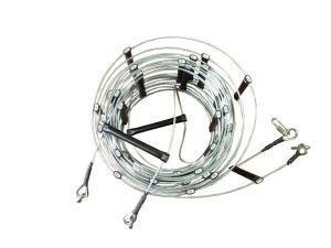 Лестница металлическая скальная 10 м Вертикаль