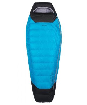 Уютный спальный мешок пуховой левый Red Fox Yeti -30 (комфорт -13)