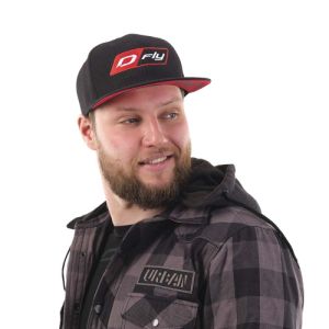 Надежная бейсболка Dragonfly Modern D-fly (Прямой козырек)