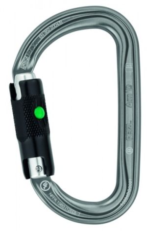 Асимметричный алюминиевый карабин Petzl Am'D Twist Lock