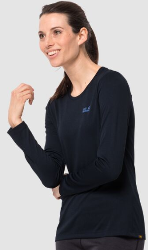 Женский лонгслив Jack Wolfskin Sky range longsleeve W
