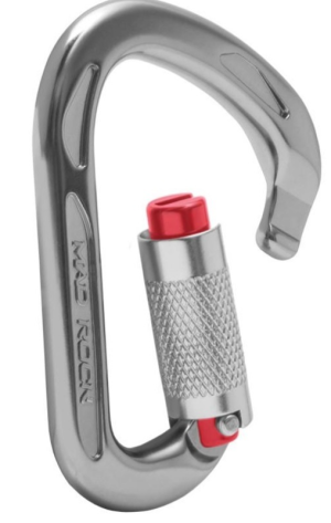 Скалолазный легкий карабин Mad Rock Ultra Tech HMS Triple Lock