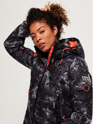 Женская куртка для горных лыж Superdry Snow Shadow Down Jacket