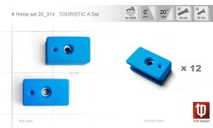 Практичный набор зацепов для спортивного туризма и скалолазания Top Point #314 Touristic A Set
