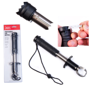 Металлический челюстной захват для рыбы Lucky John