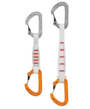Долговечная оттяжка с двумя карабинами Petzl Ange Finesse S+S