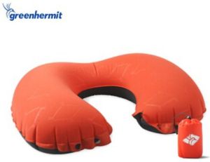 Удобная надувная подушка Green Hermit Ultralight U Air Pillow