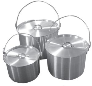 Котел туристический алюминиевый с крышкой Tramp 