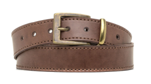 Мужской ремень из натуральной кожи Krepko