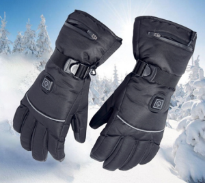 Качественные теплые перчатки с подогервом Полюс