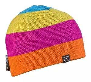 Стильная вязаная шапка Ortovox Beanie Multicolor