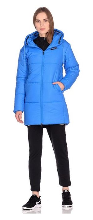 Куртка с синтетическим утеплителем Nike W NSW SYN FILL PARKA HD