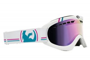 Спортивная маска оправа линзы Dragon Alliance DXS-J ( Classic Coll, Pink Ion + Amber)