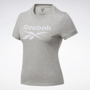 Удобная женская футболка Reebok Te Texture Logo Tee