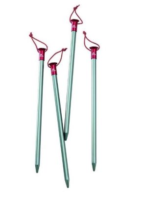 Набор алюминиевых кольев шт MSR MSR Core Stake 9" Kit (4 .)