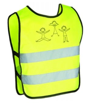 Жилет со световозвращающими полосами детский M-Wave