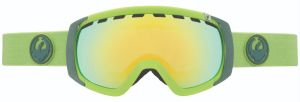 Спортивная маска оправа линзы Dragon Alliance ROGUE ( Grass Heather, Smoke Gold + Yellow)