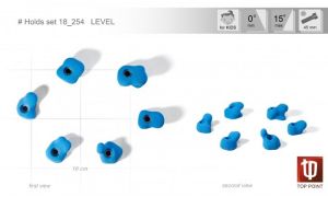 Комплект детских зацепов для скалодрома Top Point Level #254