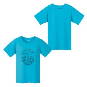 Комфортная женская футболка MontBell Wickron Montagne