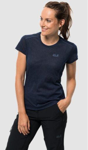 Эластичная футболка Jack Wolfskin Somers Track T W