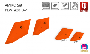 Рельефы для скалодрома Top Point Amiko Set