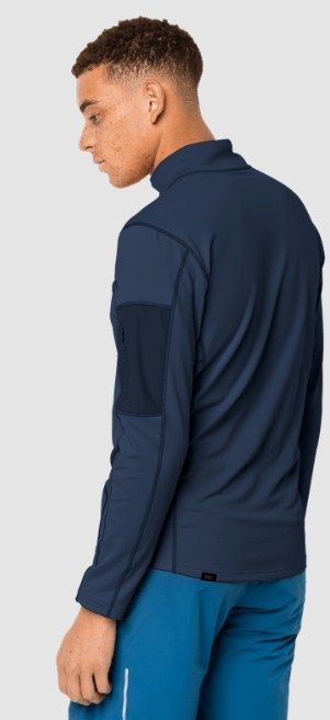 Jack Wolfskin Эластичный пуловер Jack Wolfskin Performance Halfzip M