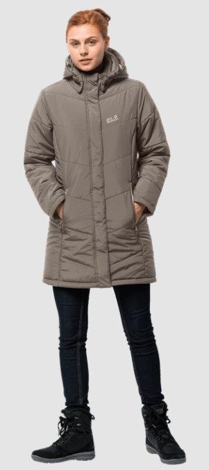 Jack Wolfskin Женское теплое пальто Jack Wolfskin Svalbard Coat Women